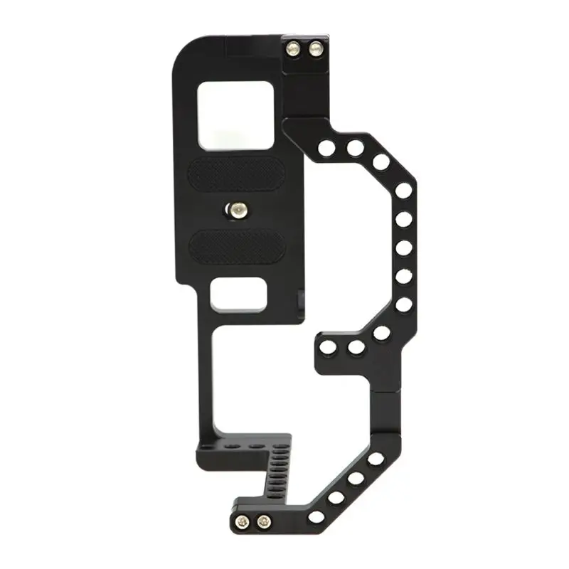 

Cold Shoe Arri Positioning Hole 1/4 Screw Compatible with For Canon EOS 90D 80D 70D Aluminum Alloy Camera Cage