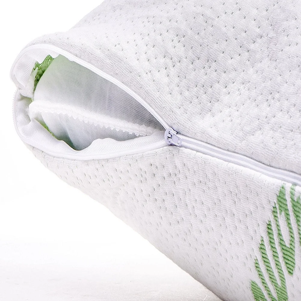 

Bamboo Fiber Pillow Health Care Comfortable Bed Pillows for Sleep Support Neck Fatigue Relief Elastic Pillow Home Women Men Bed