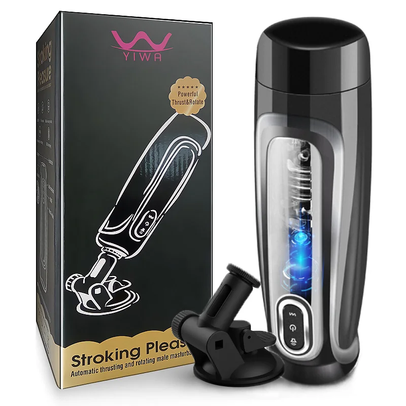 Автоматический Мужской мастурбатор речевое взаимодействие чашка для