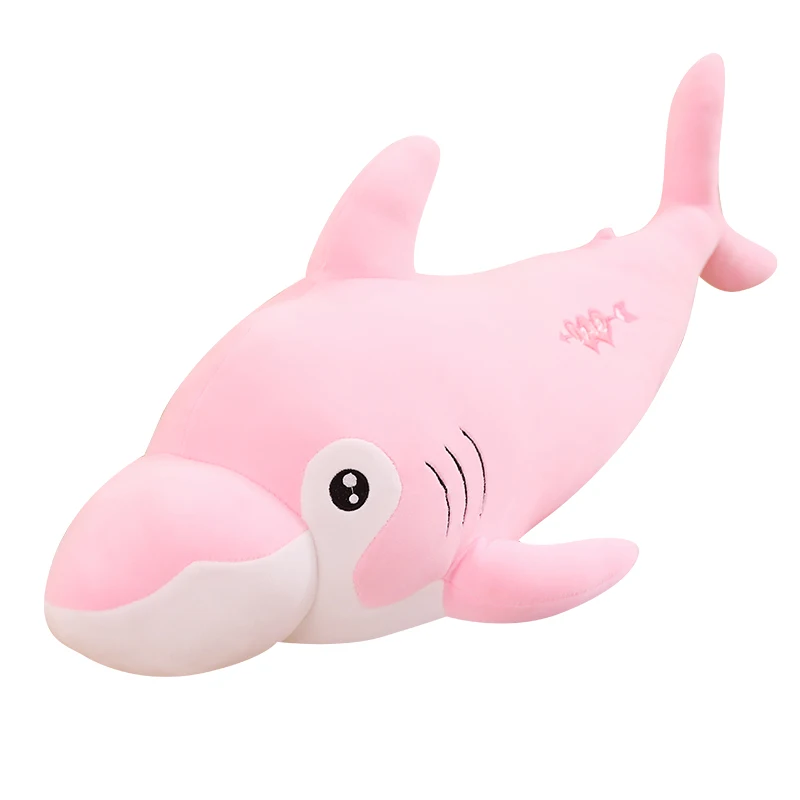 

Huggbale 70cm-150cm Plush Toys Stuffed Toy Shark Kids Children Toys Boys Cushion Girls Animal Reading Pillow for Birthday Gifts