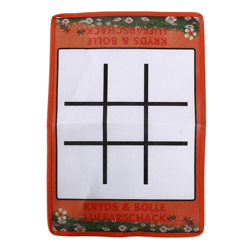 Нолики из нетканого материала и доска для игры в крестики нолики игра Tic Tac Toe Play с