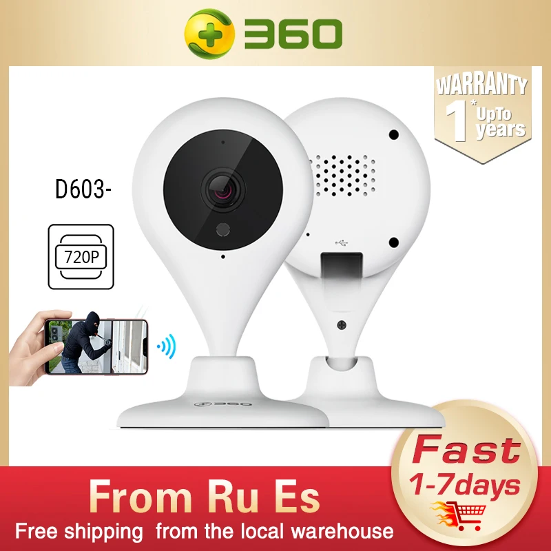 360 домашний мини-Камера 720 P Full HD IP Камера 32G Wi-Fi капли воды Беспроводной безопасности Камера инфракрасное Обнаружение движения 2-способ аудио