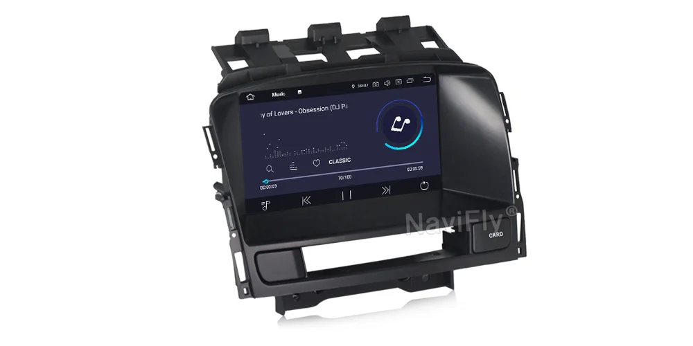NaviFly Android 9,0 Восьмиядерный PX5 автомобильный dvd-плеер для OPEL ASTRA J 2010-2012 Автомобильная Мультимедийная поддержка DVR wifi DAB OBD gps радио