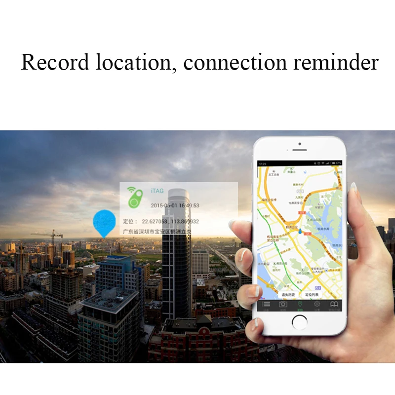 Anti Lost Alarm Bluetooth Itag Tracker for Cat Dog Kids Wallet Mini GPS of Car Key Finder Locator Smart Tag Sleuteltasje | Дом и сад