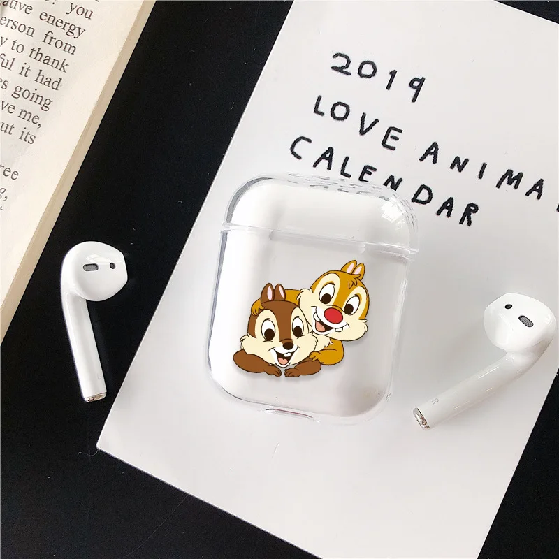 1 шт. наушники для хранения Airpods тонкий прозрачный жесткий PC наушники защитный чехол для Airpods 2 зарядная коробка - Цвет: 8