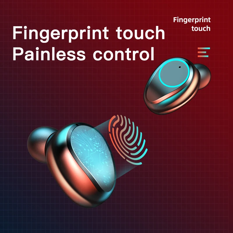 

F9 Wireless Headphones Bluetooth 5.1 Earphone TWS HIFI Mini In-Ear Sports Running Gaming Headset Wireless bluethooth Earphones