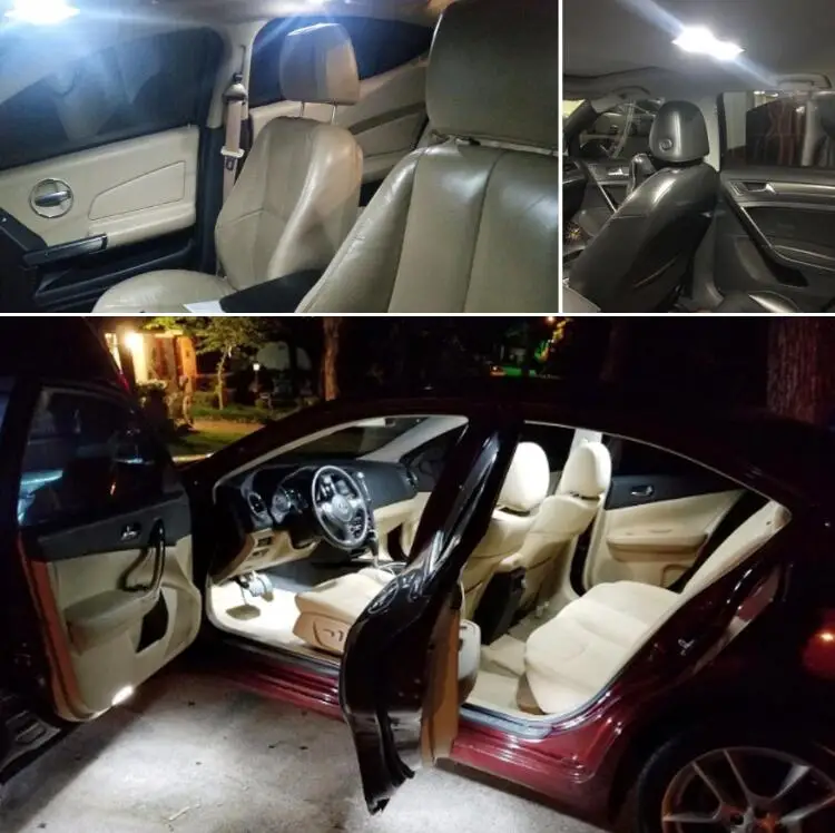 Светодиодная лампа C5W CANBUS C10W Festoon для VW Golf 4 Polo 9n Passat Cc b7 Audi a3 a4 a5 a6 Skoda