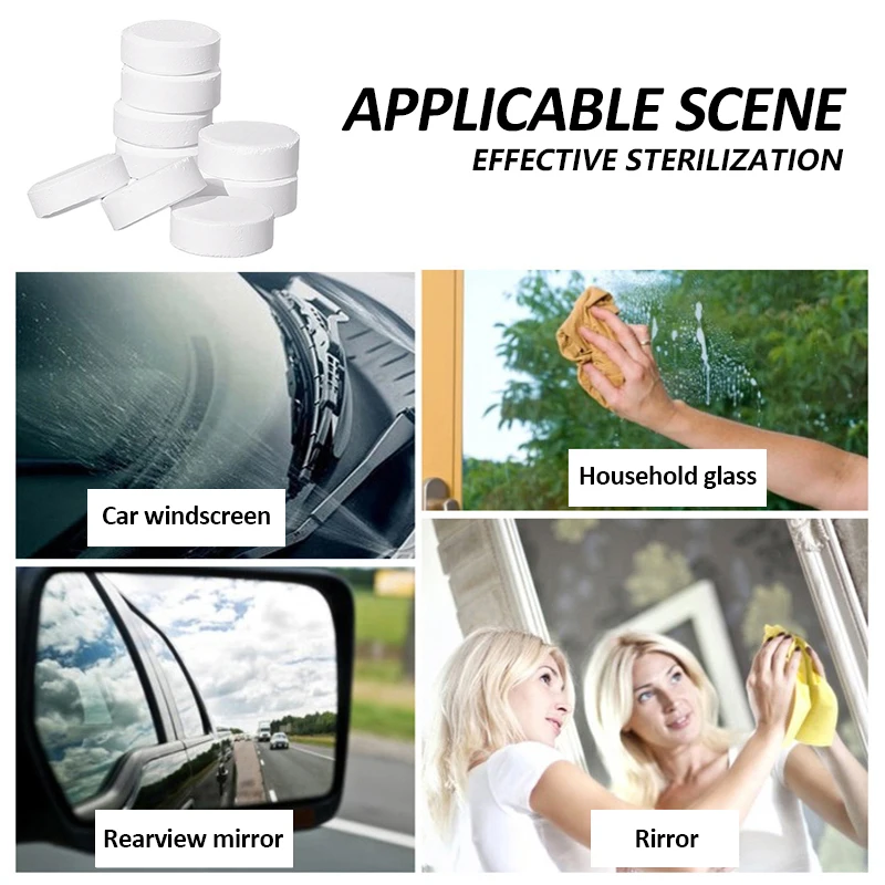 84 Disinfection Tablet Effervescent Spray Cleaner Clean Spot Home Cleaning Concentrate Tool Car Washer | Дом и сад