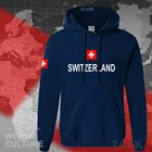 Федеральной печатных свитер с капюшоном унисекс на весну-осень, костюм в стиле Харадзюку уличная одежда с буквенным принтом; Модная одежда Швейцария, свободный покрой, широкие пояса