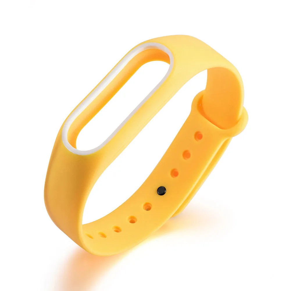 Новый модный спортивный браслет для Xiaomi Mi Band 2 Регулируемый мягкий силиконовый