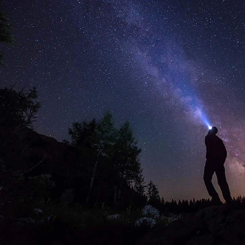 Портативный мини светильник с датчиком движения тела встроенный аккумулятор