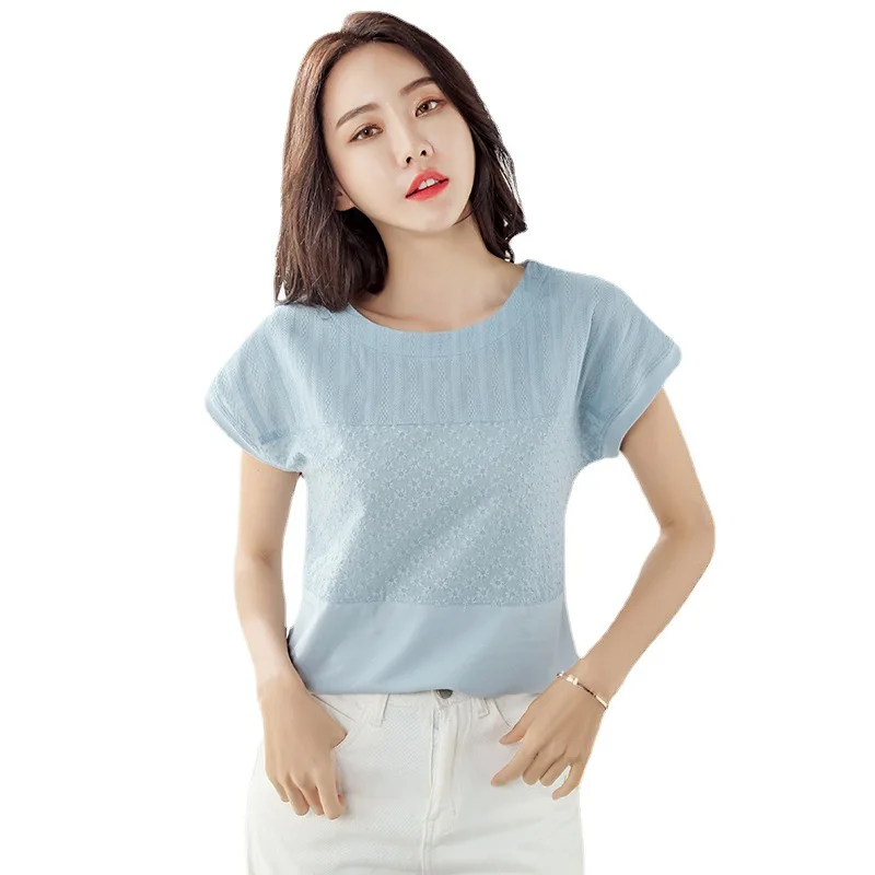 

Women's Bat Sleeve T-shirt Women's Summer Loose Plus Size Casual Top