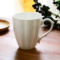 white pumpkin mug large capacity northern europe water cup office breakfast milk tea coffee cup friends drinkware thermal mug