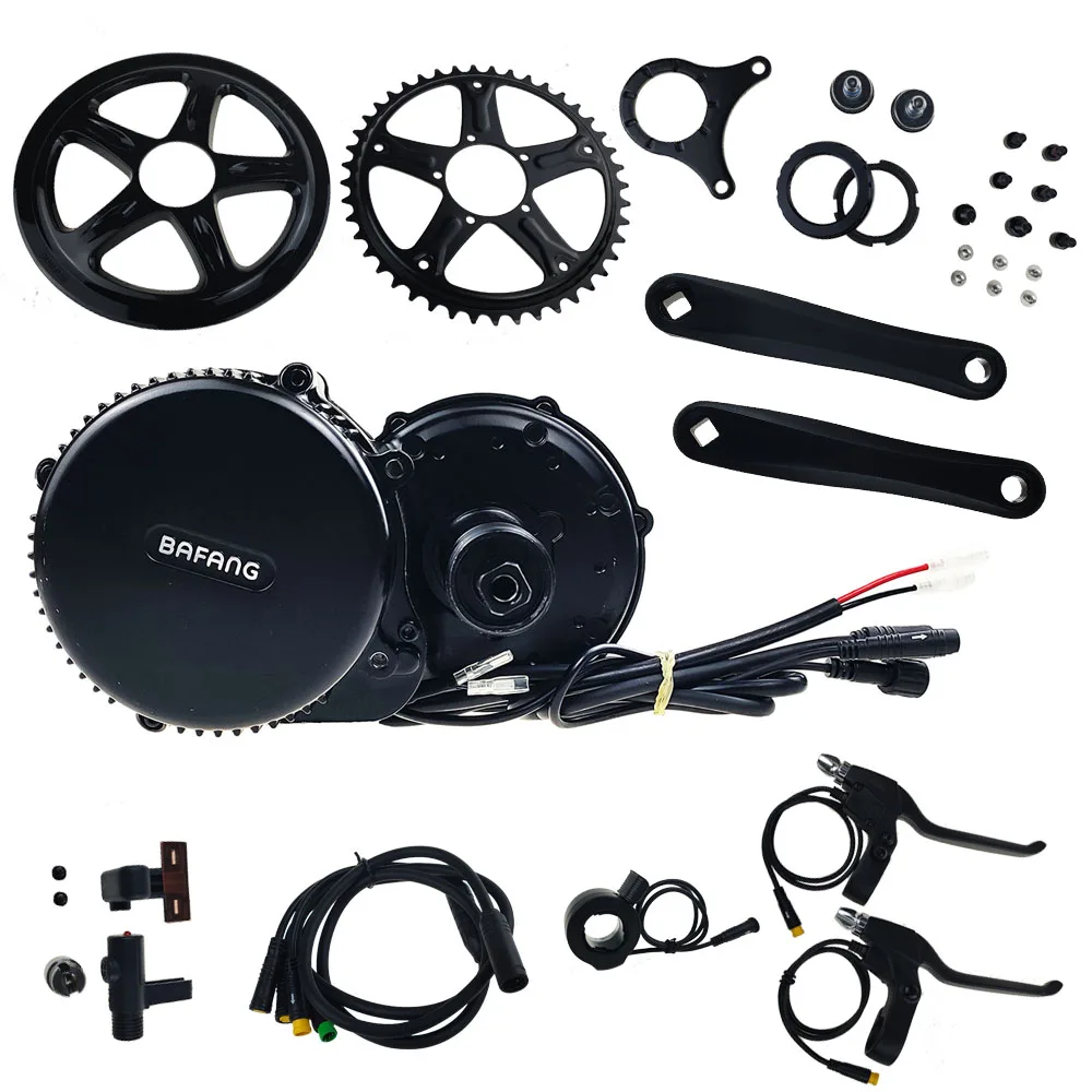Bafang 48V 750W BBS02B Электрический велосипед Conversion Kit середине приводной двигатель