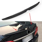 Для Toyota Camry XV50 SE V6 Автомобильный задний хвост Багажник крыло губа спойлер отделка ABS крышка блеск черный 2012 2013 2015 2014 2016