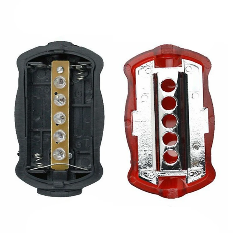 

For Bike Bicycle Cycling Safety Warning Tail Rear Lamp Flashing Back 5LED Light Taillights MTBBike part