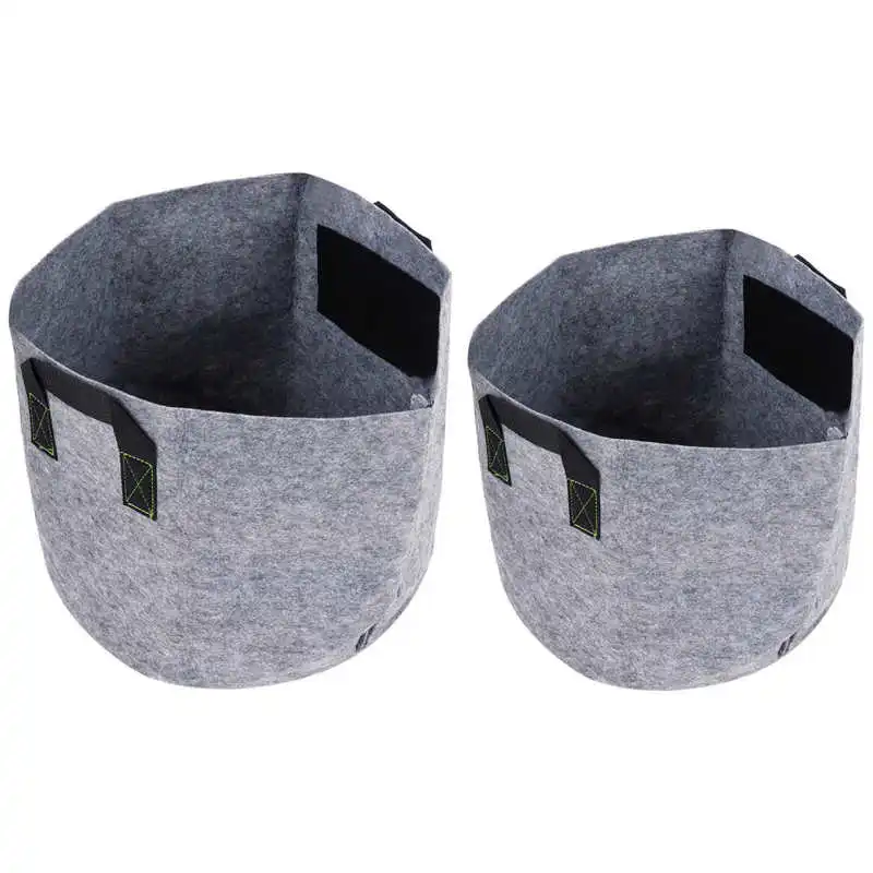 Новогодняя сумка для выращивания растений с ручками Нетканый мешок овощей