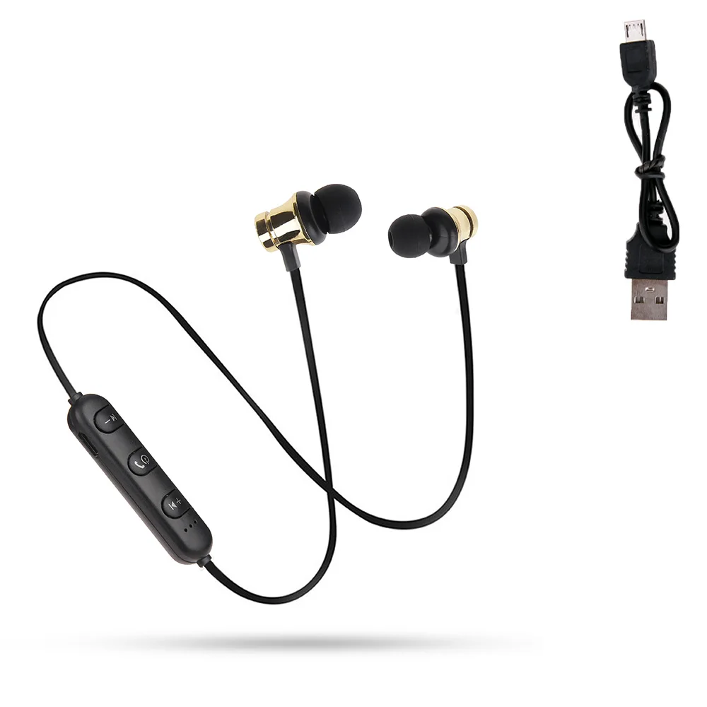 As the show XT11 беспроводные Bluetooth наушники стерео спортивные наушники магнитные беспроводные наушники-вкладыши с микрофоном Hands-free для IPhone 7 samsung - Цвет: As the show