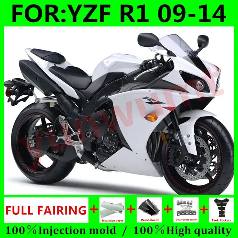 

Комплект обтекателей из АБС-пластика для YAMAHA YZF-R1 2012 2013 2014 YZF R1 09 10 11 12 13 14