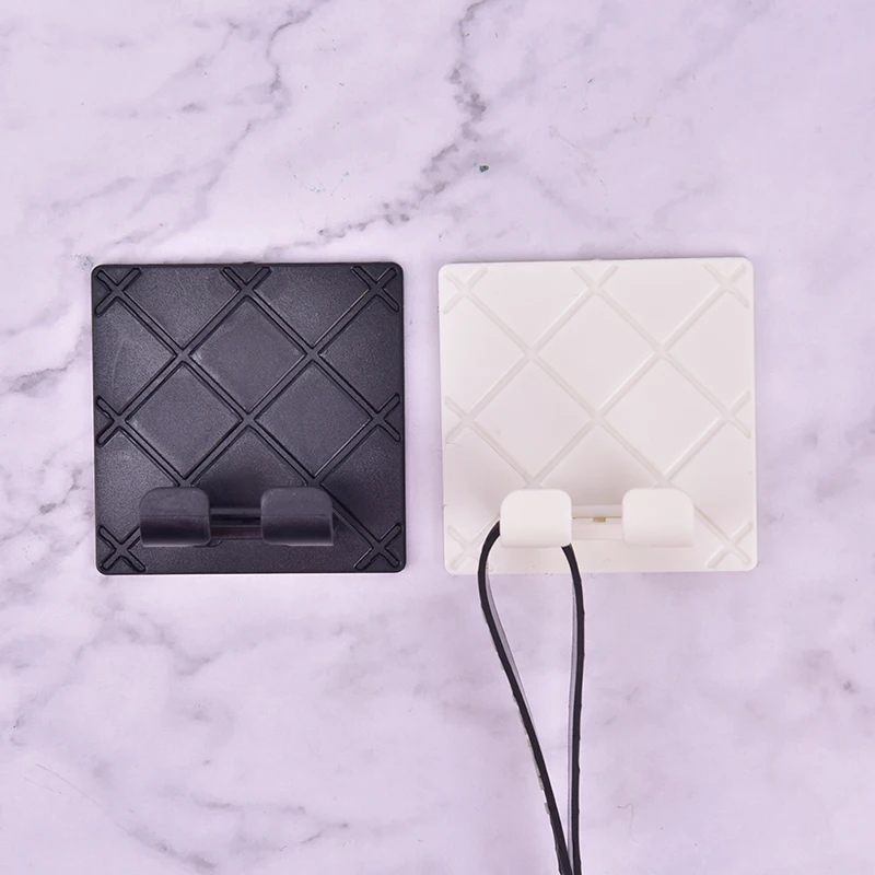 Держатель для хранения с проволочной вилкой кухни самоклеящаяся розетка розетки