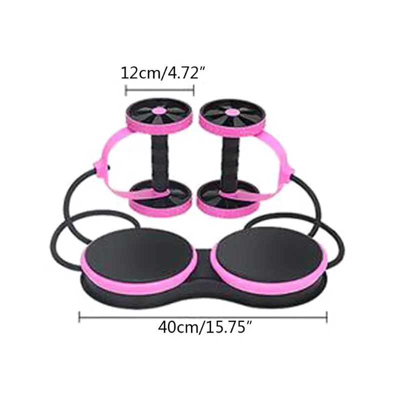 

Multi Function Double Ab Roller Wheel,New Version Ab Wheel Exercise Fitnesswheel