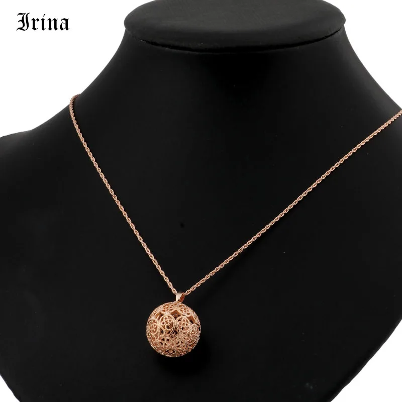 Женское Ожерелье с кулоном в виде сердца розовое золото 585 пробы | Украшения и