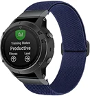 Ремешок нейлоновый для спортивных часов Garmin Fenix 6X Pro 5X Plus 3 часа, 26 мм