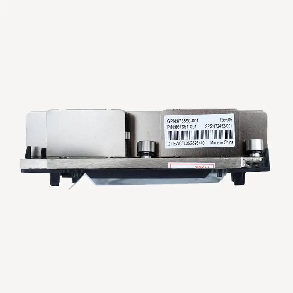 Для HP DL360 DL360p G10 ЦП Xeon Kit радиатор 872452 001 & 2 вентилятора 875283 Вентилятор охлаждения