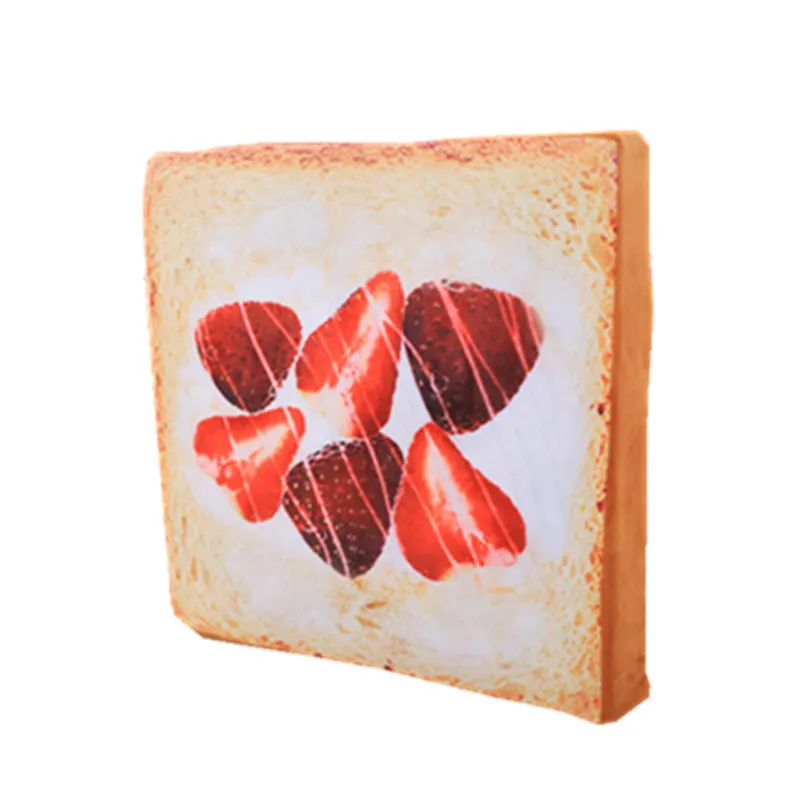 Имитация тоста нарезанный хлеб плюшевая еда Подушка офисный диван спальня Талия