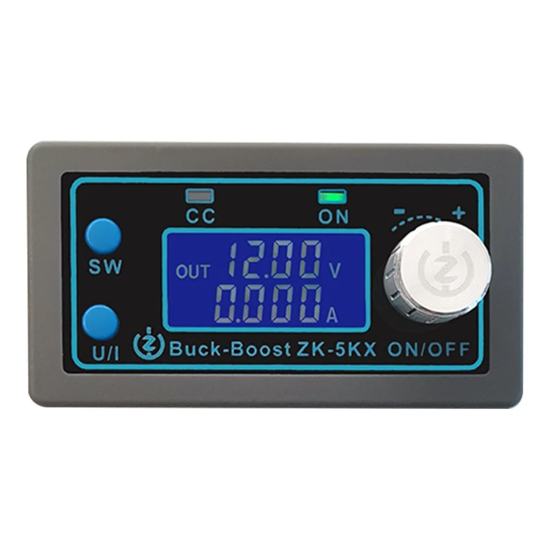 

ZK-5KX DC Buck- Boost Converter CC CV 0.6-36V 5A 5V 6V 12V 24V 80W Power Module Adjustable Regulated