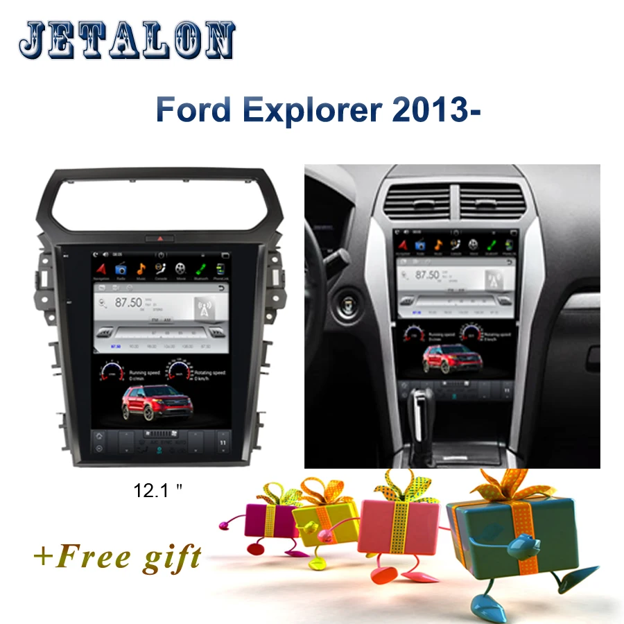 PX6 Smart 12 1 &quotIPS экран Тесла навигация для Ford Explorer 2013 Android автомобильный