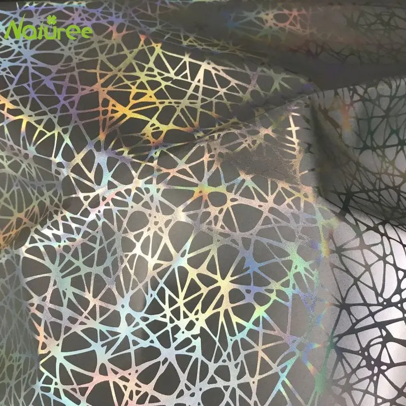 45 см * 140 градиентная светящаяся Яркая Цветная Ткань для лоскутного шитья | Дом и