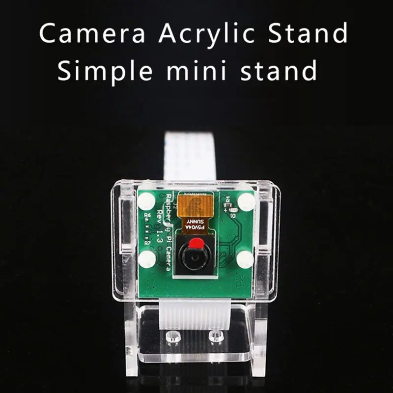 

1Set Acrylic 5MP Camera Holder Bracket for Raspberry Pi 1-4 V2 Official Camera