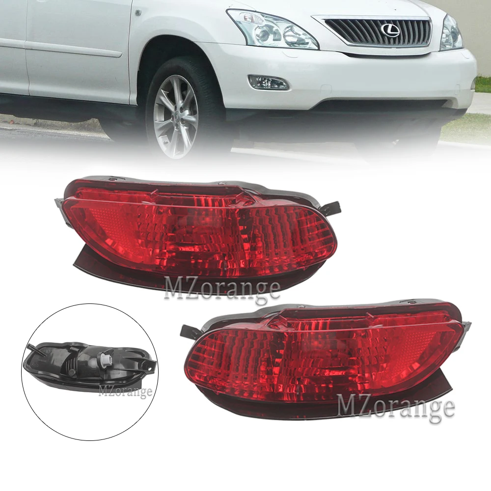 Задний бампер светильник s для Lexus RX300 RX330 RX350 2003 2008 тормозной отражатель