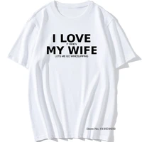 funny love wife and windsurfing graphic t shirts men casual cotton harajuku oversize o neck tops tees hip hop t shirt
