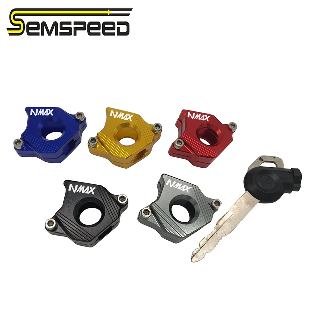 SEMSPEED мотоцикл NMAX логотип с ЧПУ Крышка для ключа сумка крышка Украшение головка