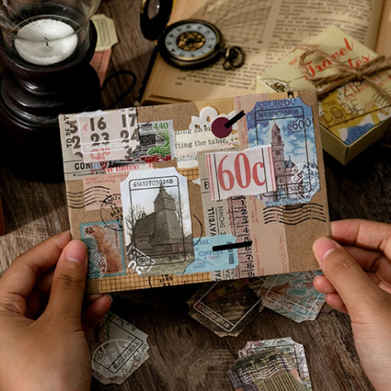 Лидер продаж 100 листов бумага для скрапбукинга декоративная этикетка открытка