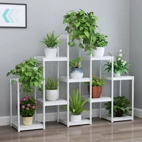 multi layer potted plant stand rack multiple flower pot holder shelf indoor outdoor planter display shelving unit for patio