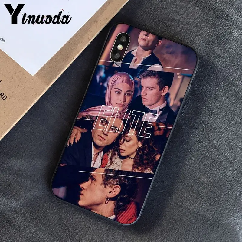 Yinuoda испанский ТВ серия Elite Новинка Fundas чехол для телефона iPhone X XS MAX 6 6s 7 7plus 8 8Plus 5 5S