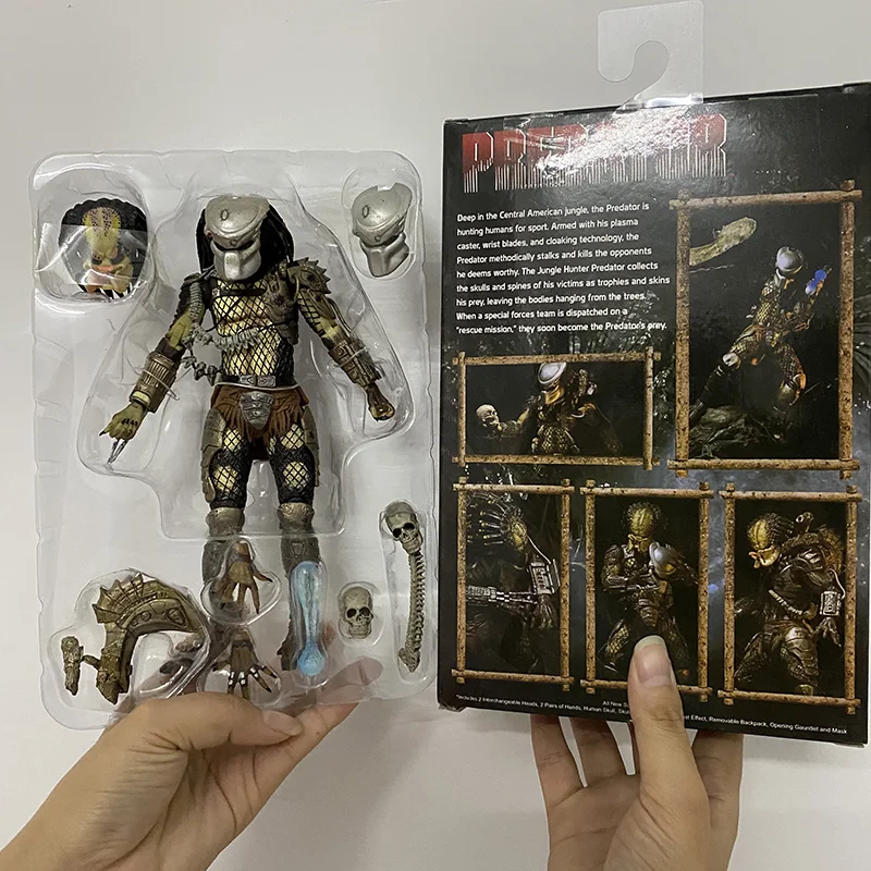 NECA Predator Jungle Hunter экшн-фигурка Коллекционная модель игрушки 7 дюймов |