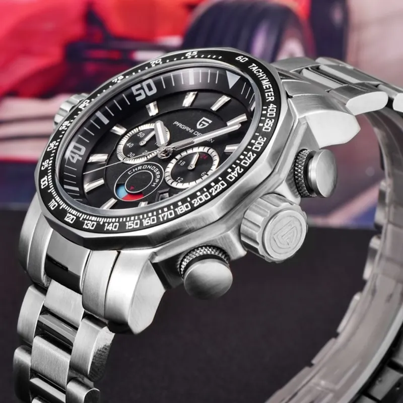 Топ люксовый бренд PAGANI Дизайн Спортивные часы Reloj Hombre военные водонепроницаемые