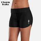 Женские шорты для плавания Charmleaks, Однотонные эластичные шорты для плавания для мальчиков