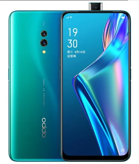 Зеленый Мобильный телефон Oppo K3 4G LTE Snapdragon 710 Android 9,0 6," 2340X1080 8 Гб ram 256 ГБ rom 16.0MP сканер отпечатков пальцев распознавание лица - Цвет: Зеленый