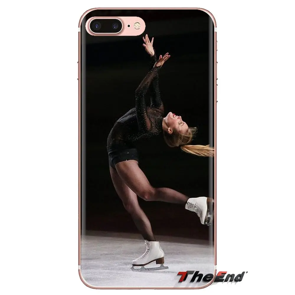 Мягкие чехлы для фигурного катания и на коньках huawei G7 G8 P7 P8 P9 P10 P20 P30 Lite Mini Pro P Smart Plus