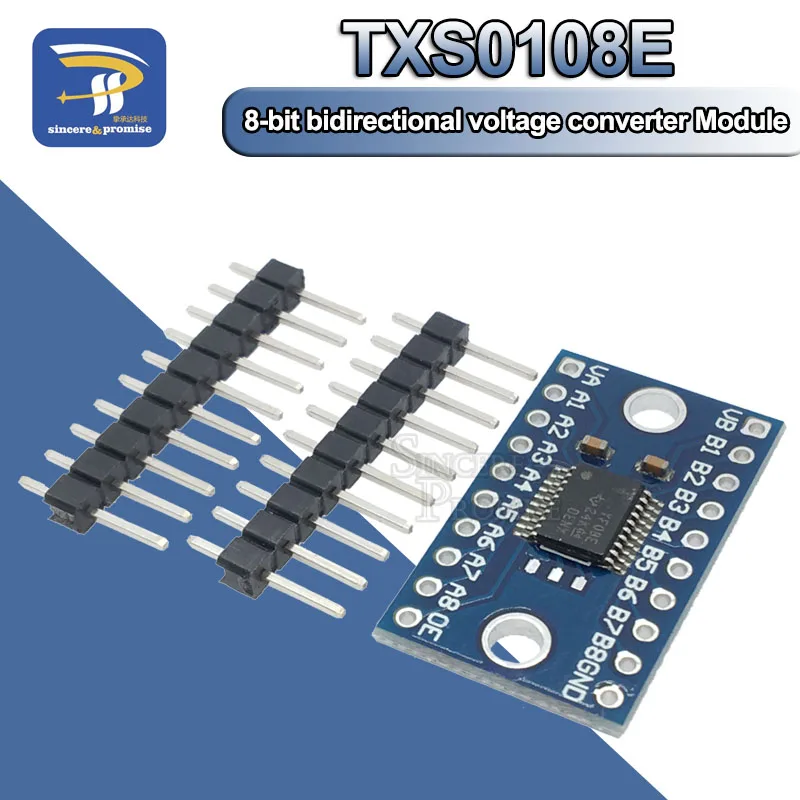 3,3 V 5V TXS0108E модуль 8-канальный сетевой видеорегистратор логический уровень конвертер преобразует ttl двунаправленный взаимная преобразование