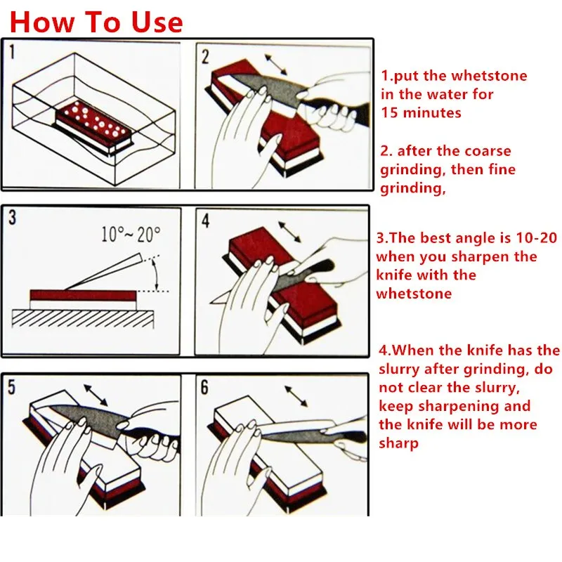 Профессиональная точилка для ножей кухонных точильный камень камни заточки воды