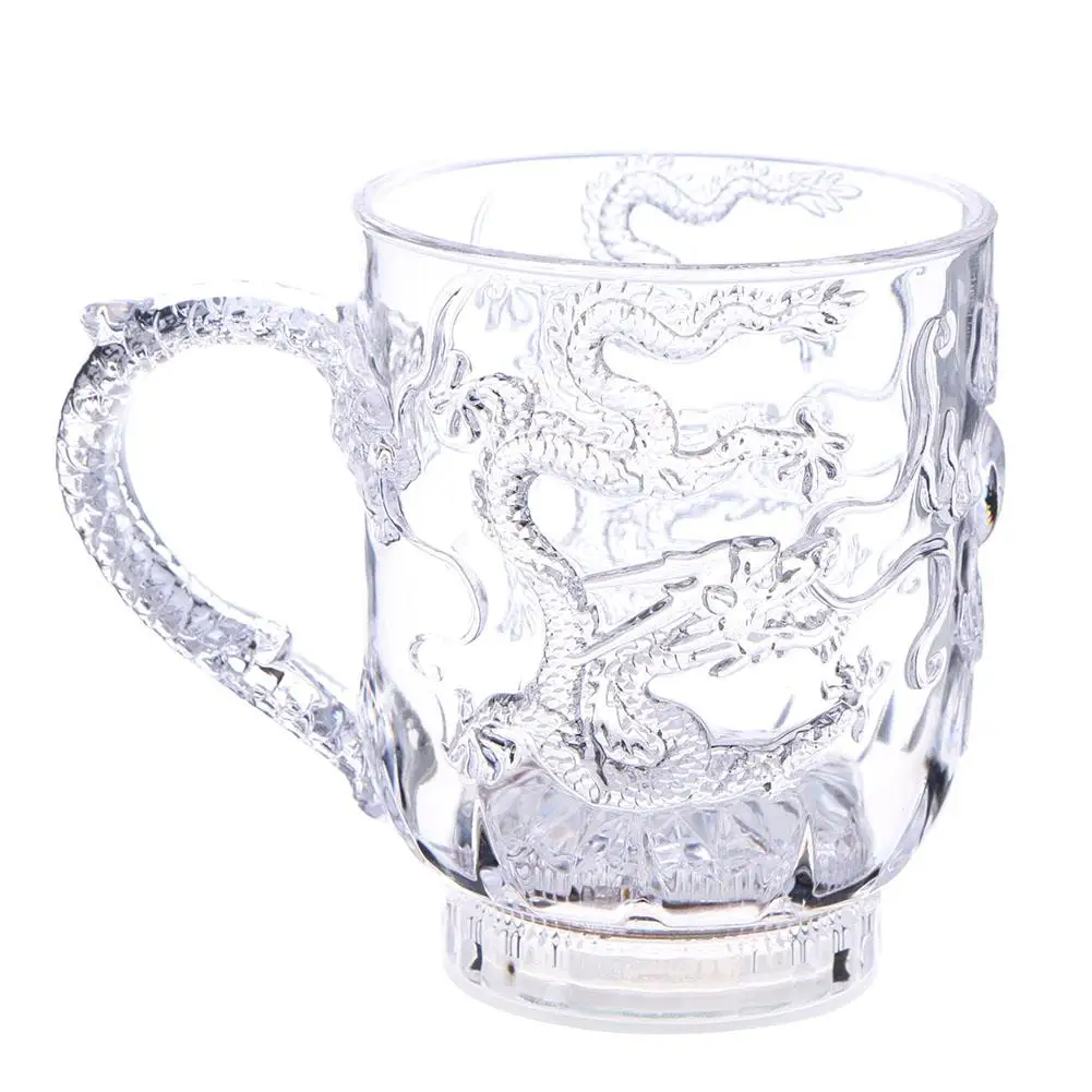 Красочная светящаяся подставка с чашками для воды жидкая Индукционная украшения