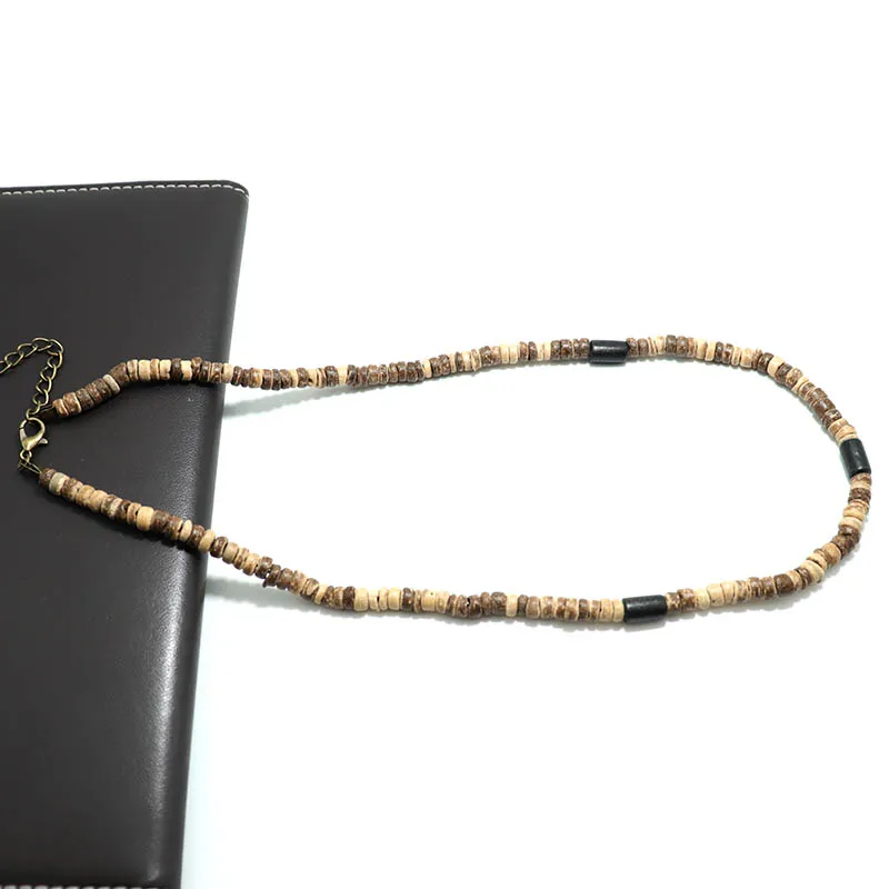 Минималистичное Деревянное Колье-чокер Для Мужчин 46 См Хип-хоп Рок Воротник Из