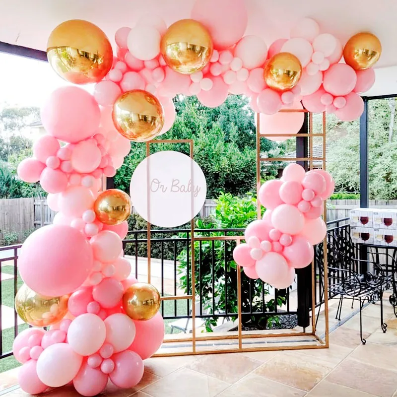 Набор воздушных шаров цепочек Macaron Oh Baby Shower для мальчиков и девочек|Воздушные