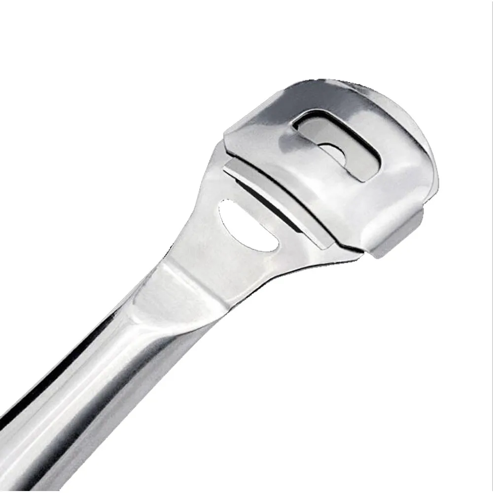 Bittb пилка для ухода за ногами из нержавеющей стали Rasp удаления кутикулы мозолей